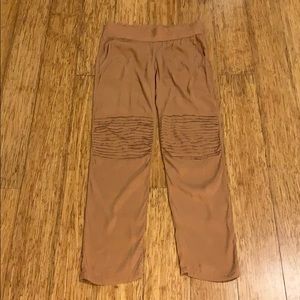 Acacia stretchy silk pants
